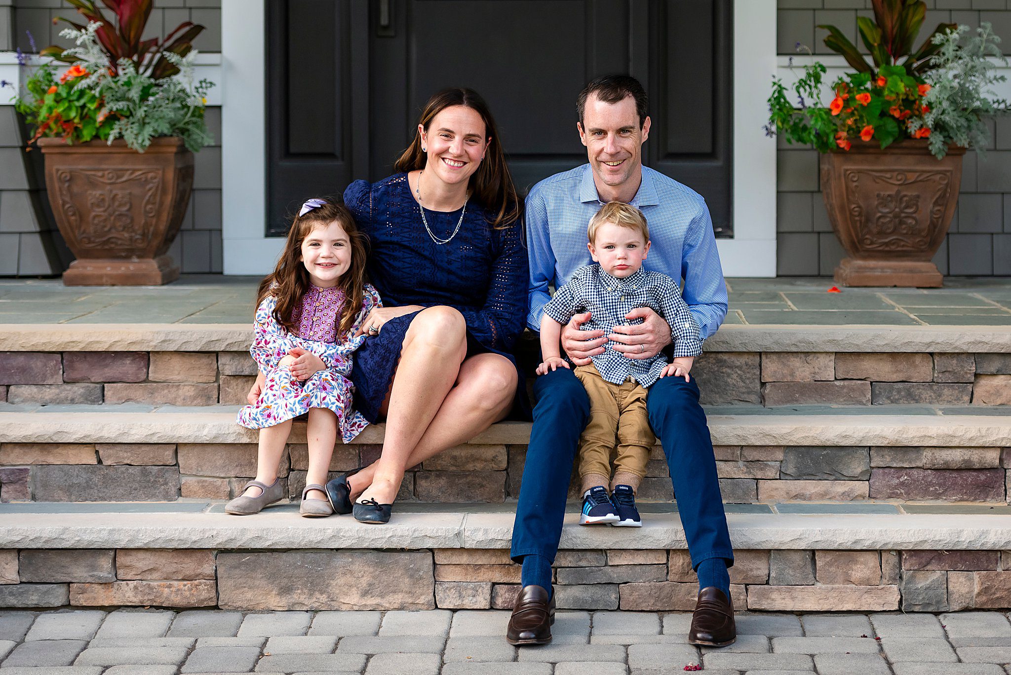 Rumson Brooklyn Family portraits in Fair Haven, New Jersey.